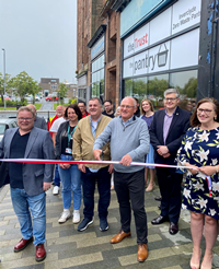 Port Glasgow zero waste food pantry official opening